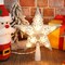 Star Christmas Tree Topper, 8" Glittered Hollow-Out Tree top Star